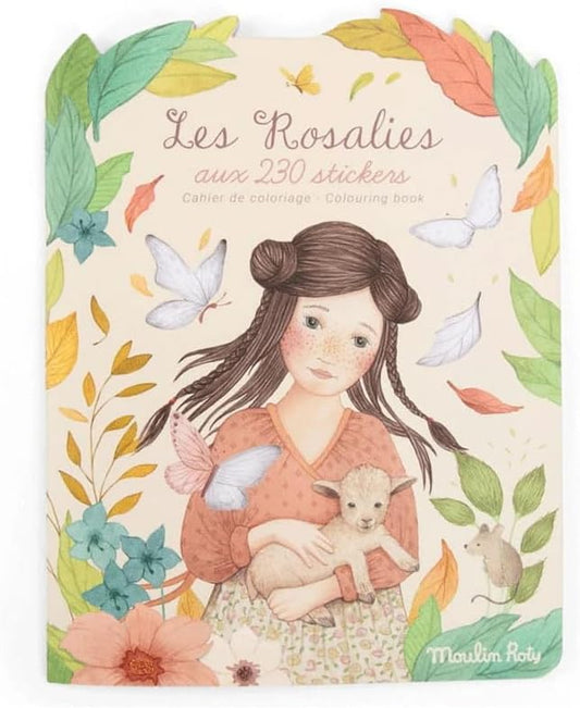 Colouring Book with Stickers the Rosalies