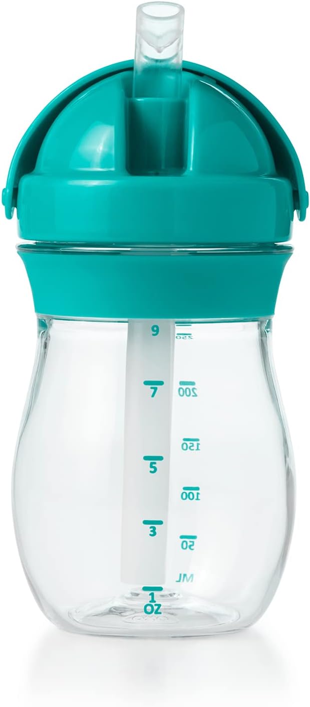 Transitions Straw Cup, Teal, 9 Ounce