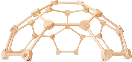 Pikler Bamboo Climbing Dome for Toddlers & Kids | Helps Develop Balance & Coordination Skills | Ages 12 Months+
