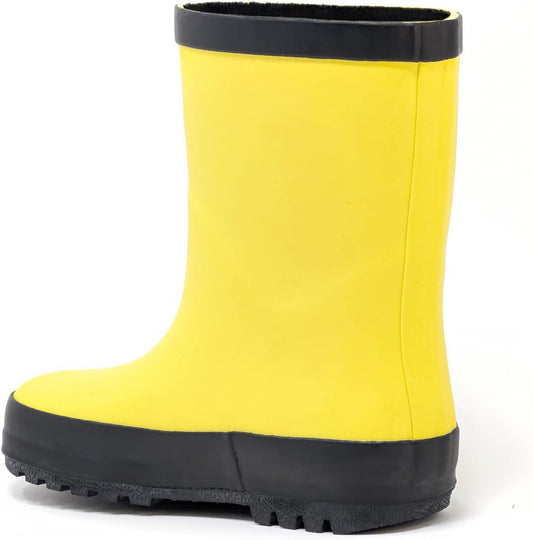 Rain Boots - Kids Rubber Boots Made with Toxic Free Natural Rubber - Waterproof, Safe Kids Rain Boots for Girls & Boys - Durable & Comfortable for Camping, School & Play.