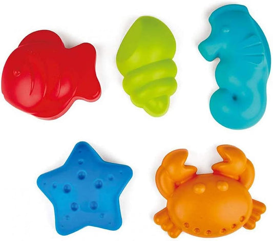 Sea Creatures Sand and Beach Toy Set Toys, Multicolor
