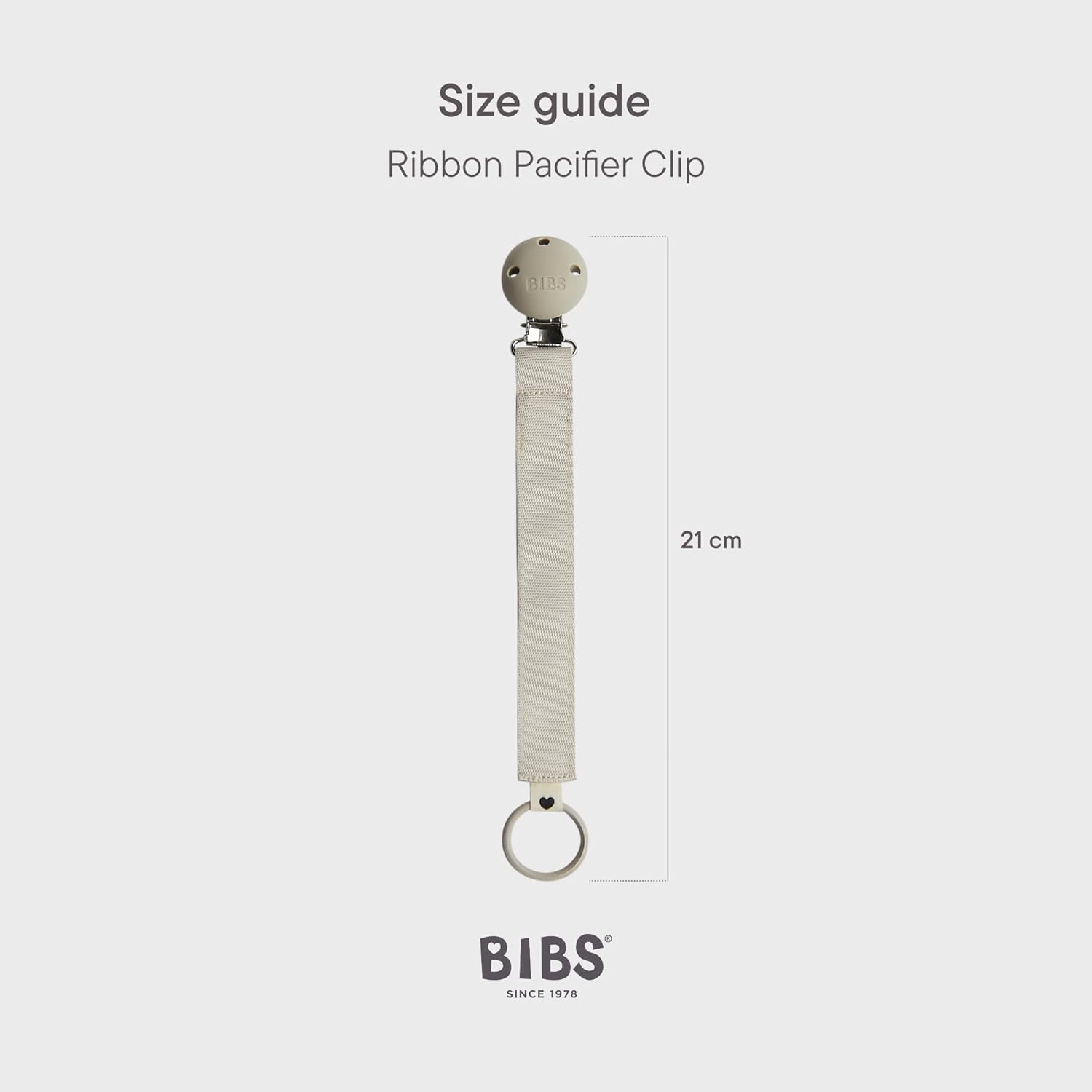 Dummy Clip Tape - Secure Your Baby'S Dummy with a Durable Polyester Ribbon and a Nickel-Free Metal Clip - Compatible with All Dummies