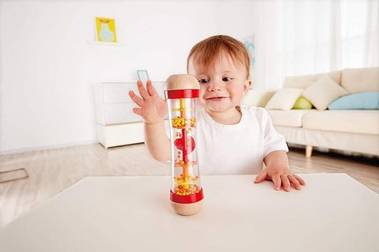 - Early Melodies - Beaded Raindrops Rainmaker, Red