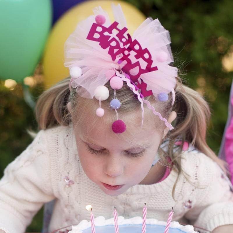 89030 Happy Birthday Headband Beads, Multi-Coloured (Multi-Coloured)