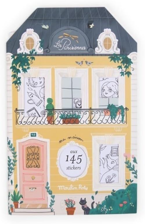 Les Parisiennes Coloring and Sticker Book, V2 (V2)