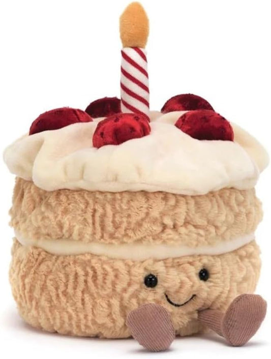 Fun Birthday Cake - L: 12 Cm X W: 12 Cm X H: 16 Cm