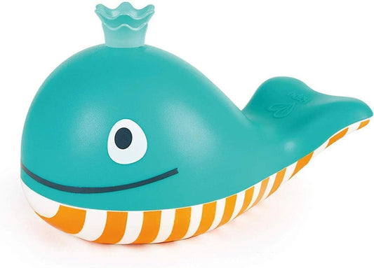 Bubble Blowing Whale | Baby Squirt Toy for Bath Time Play, Blue