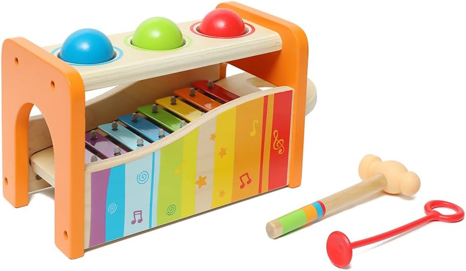 - Pound & Tap Bench with Slide Out Xylophone