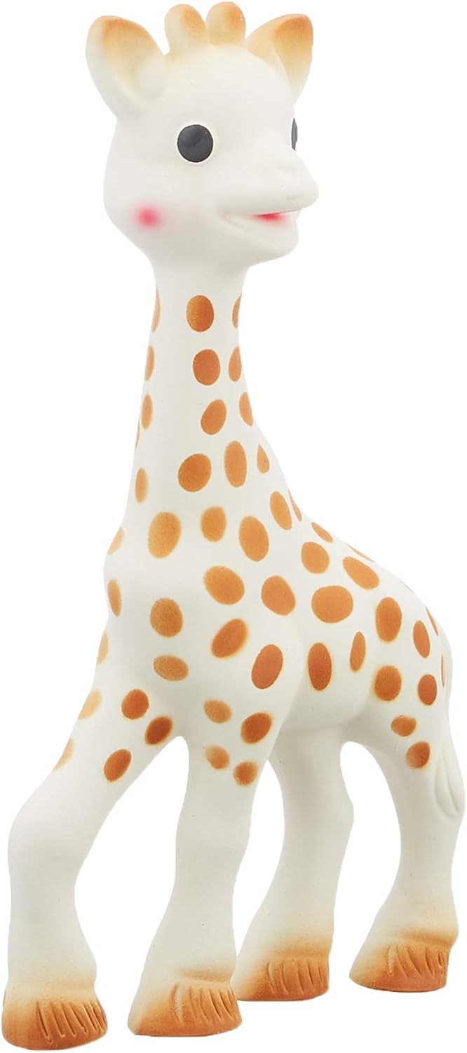 Vulli Sophie the Giraffe Teether, Brown/White
