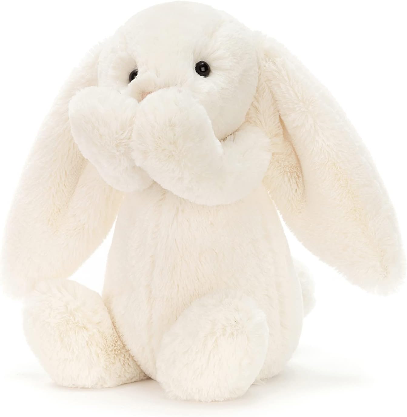 Bashful Cream Bunny Stuffed Animal, Medium, 12 Inches