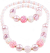 86109 Pearly BL & NL Set Charms, Pink