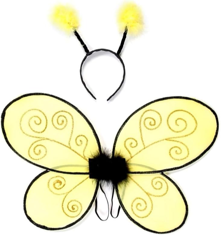 16310, Bumble Bee Wings & Headband