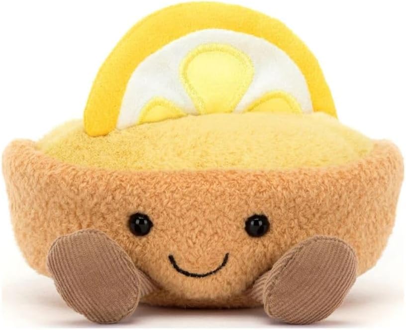 Amuseables Collette Tarte Au Citron, 4 Inches - Fun Gift Idea