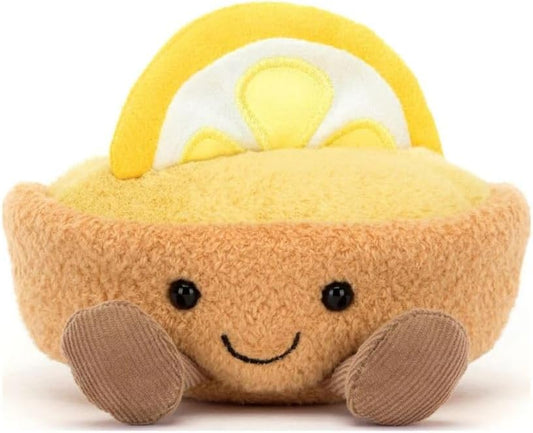 Amuseables Collette Tarte Au Citron, 4 Inches - Fun Gift Idea