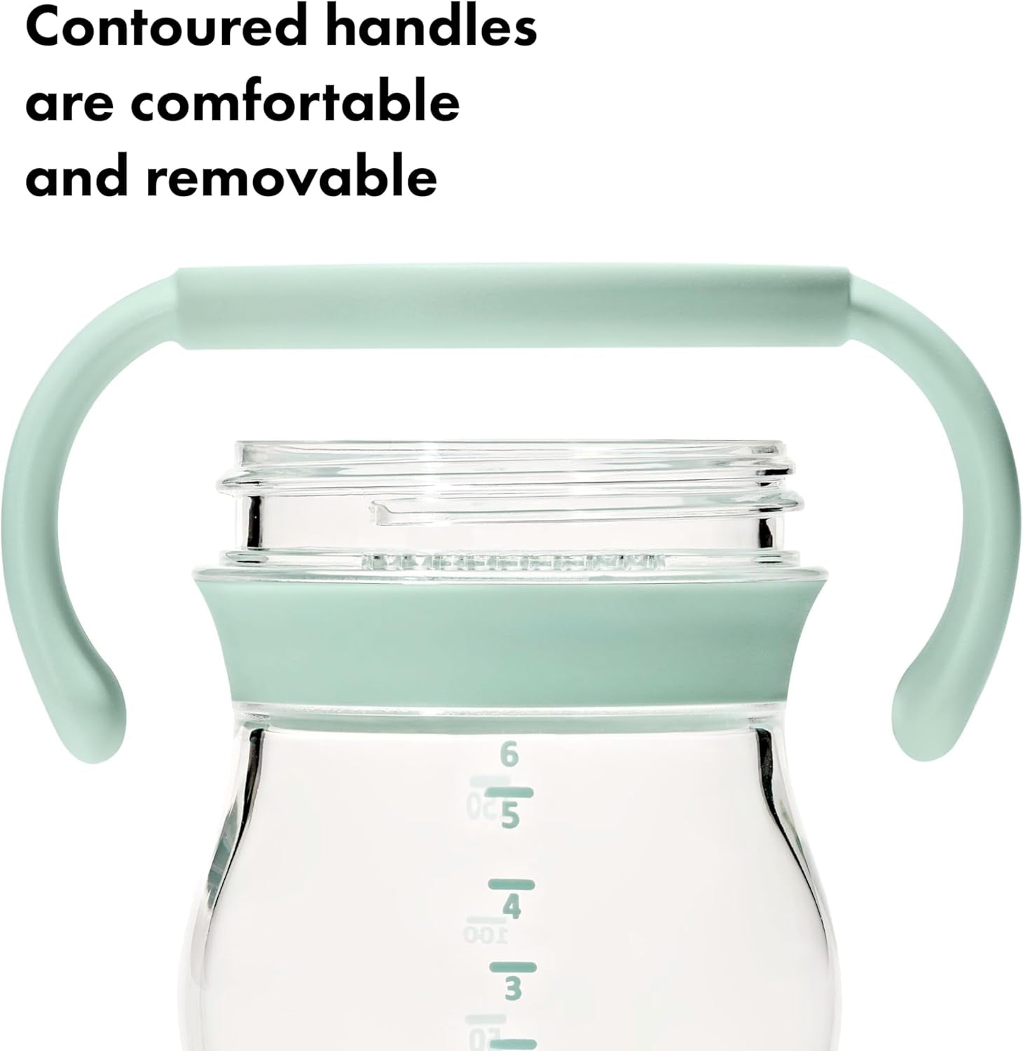 - 6 Oz Transitions Soft Spout Sippy Cup with Removable Handles - Spill-Proof for Toddler from 4 Months and up - Opal - 63165600