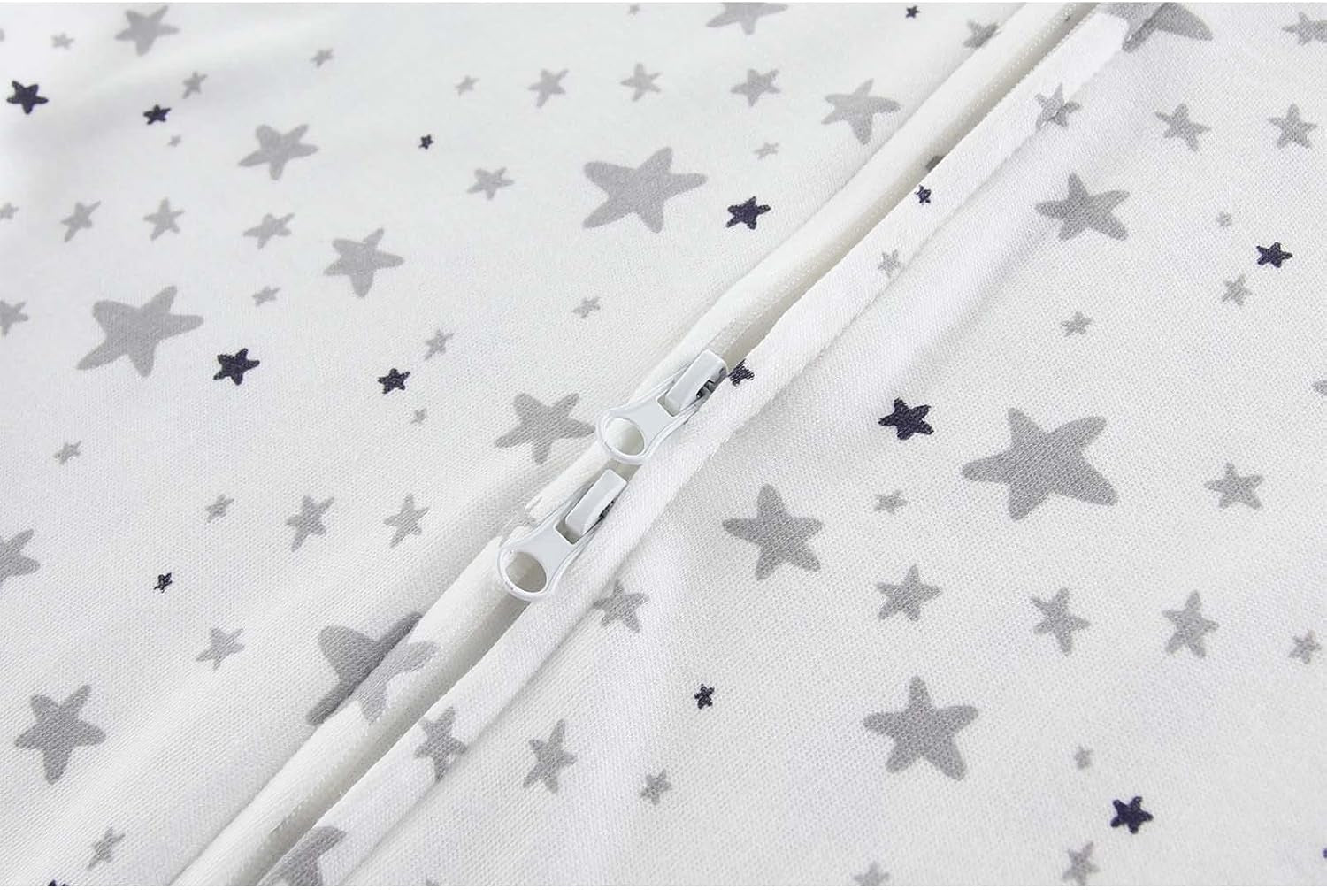 Baby Boy Girls Clothes 2-Way Zip Footed Bodysuit Long Sleeve 3-Pack Outfits 100% Cotton