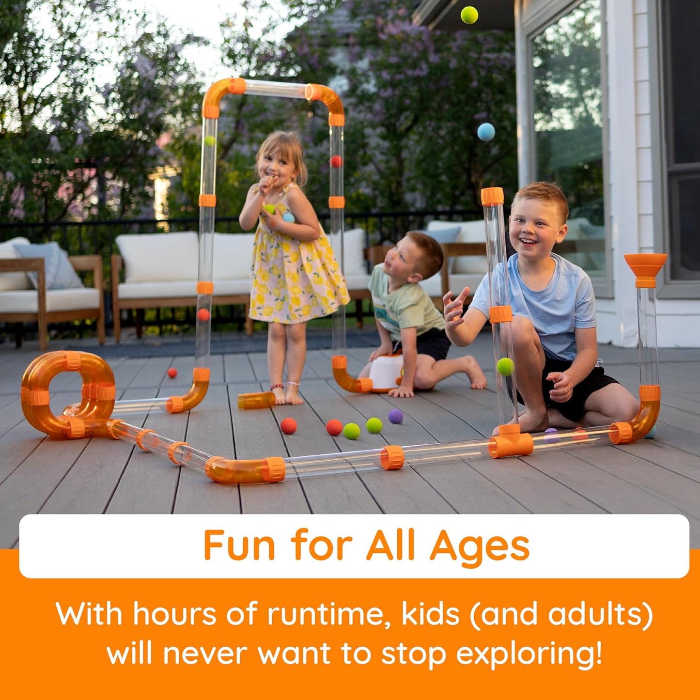 Air Toobz - Air-Powered STEM Building Toy - Kids & Teens