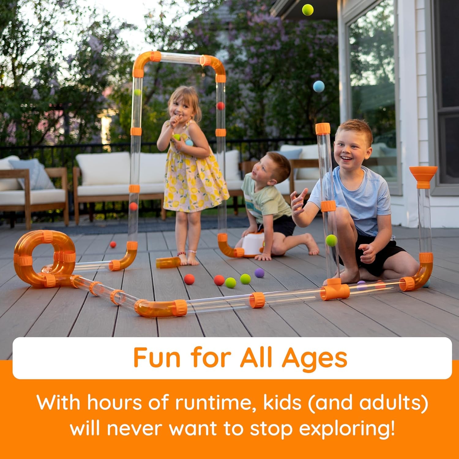 Air Toobz - Air-Powered STEM Building Toy - Kids & Teens