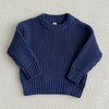 Kids Boys Knit Pullover Children Winter Clothes Boys Cotton Oversized Sweatersuit Casual Chunky Cable Knit Baby Sweater Clothes