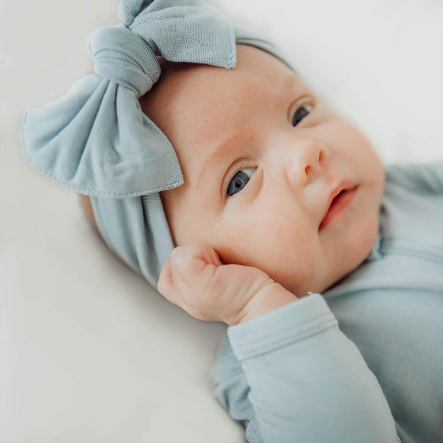 Rayon Made from Bamboo Bow, (1-4T, Fog)