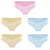 5Pcs/Lot Maternity Panties Pregnancy Underwear under the Bump Best for Dress Jeans Pregnant Femme Cotton Comfy Briefs Multi Pack