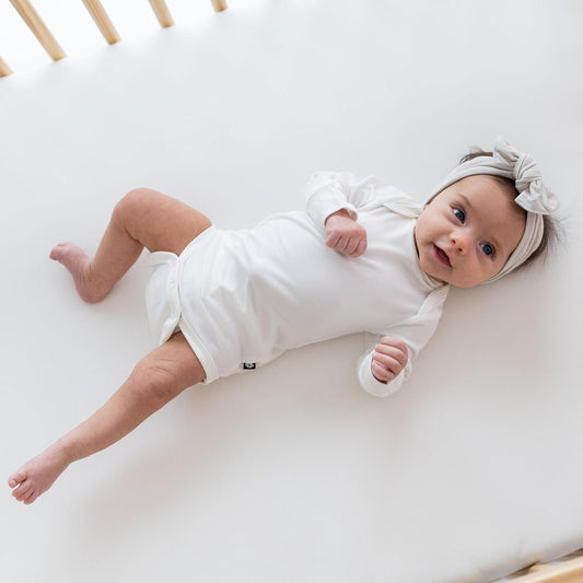 Rayon Made from Bamboo Bow, (1-4T, Oat)