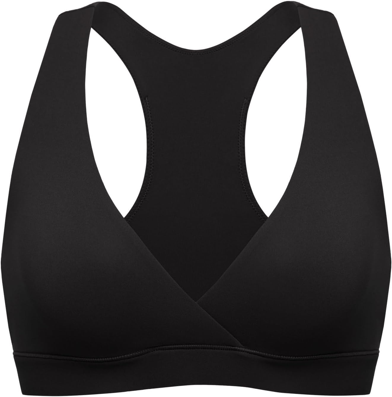 Inbarely Nursing Bras for Women No Underwire Racerback Seamless Maternity Bralette Plunge Sleep Breastfeeding Bra
