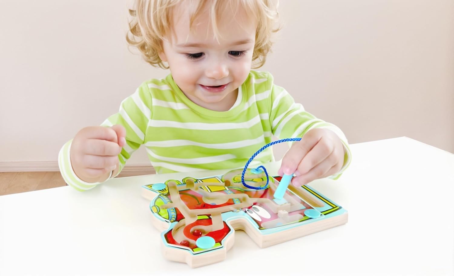 - Choo Choo Tracks Magnetic Wooden Maze Puzzle