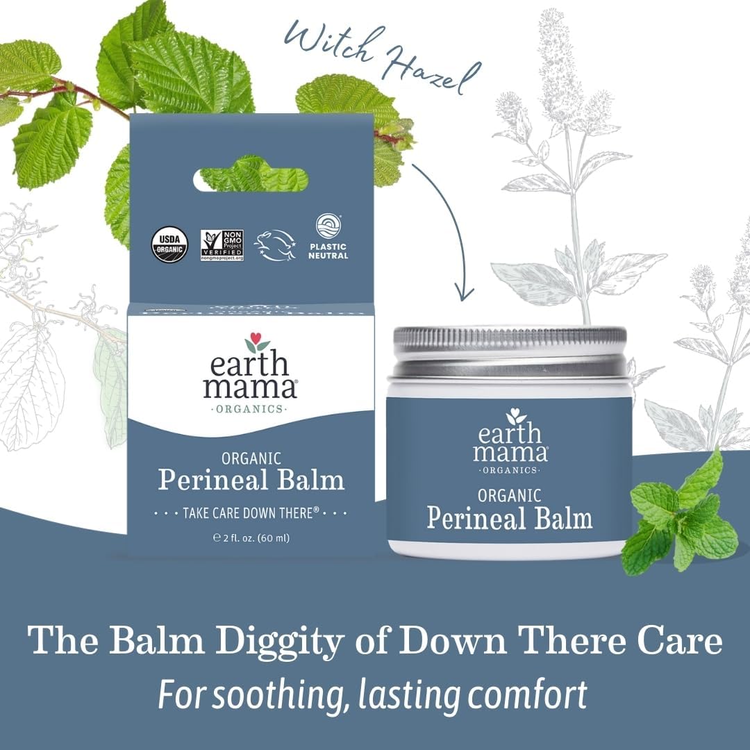 Postpartum Recovery Kit, Take Care down There® Trifecta with Organic Perineal Balm, Sitz Bath & Herbal Peri Spray, 3-Piece Set