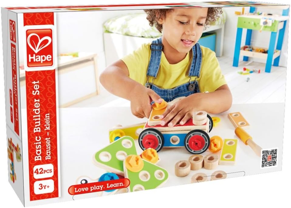 Basic Builder Toddler Wooden Play Set