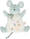 - Hand Puppet Mouse Doudou for Kids and Babies - Soft Polyester and Micro-Velvet Comforter Plush - Early Development Toy - from Birth - K210003.