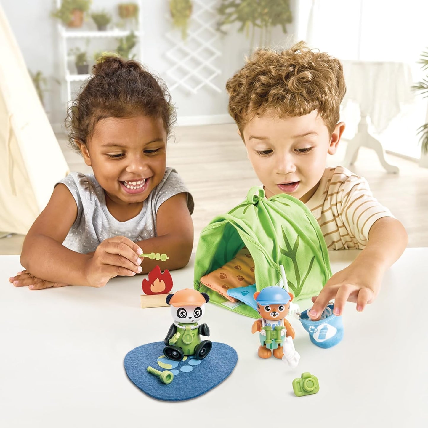 Eco-Camping Playset, Green Planet Explorers | Pretend Outdoor Toys for Kids, for Children Ages 3+ Years