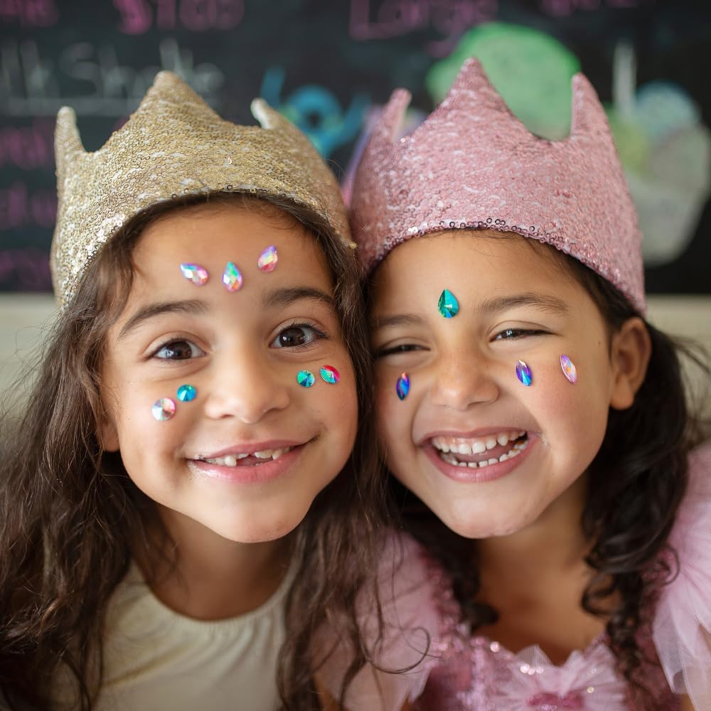 Precious Pink Sequins Crown