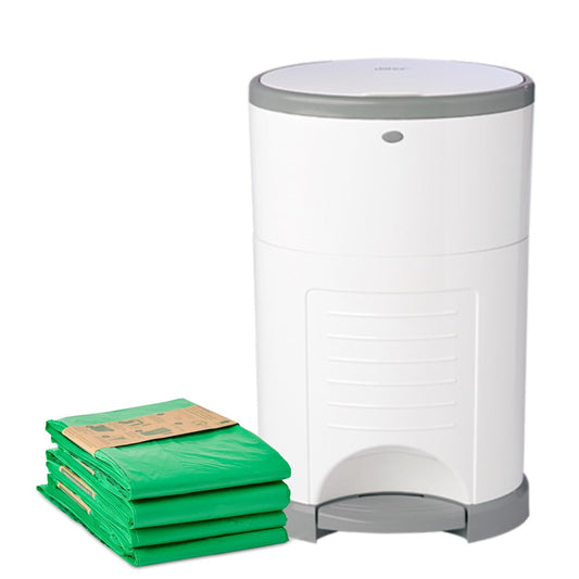 Diaper  EKO plus Diaper Pail Gift Set | White