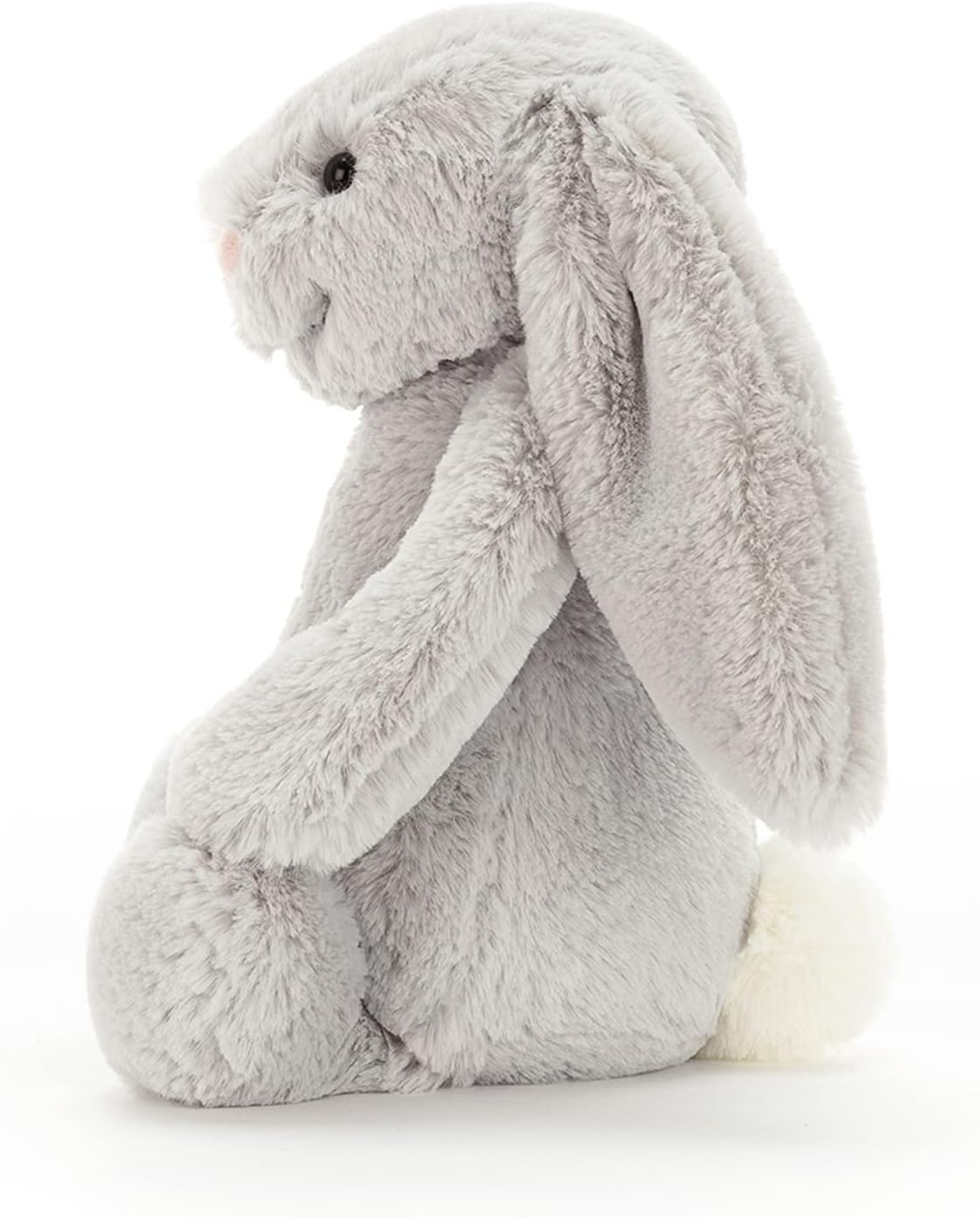 Bashful Grey Bunny Stuffed Animal, Medium, 12 Inches