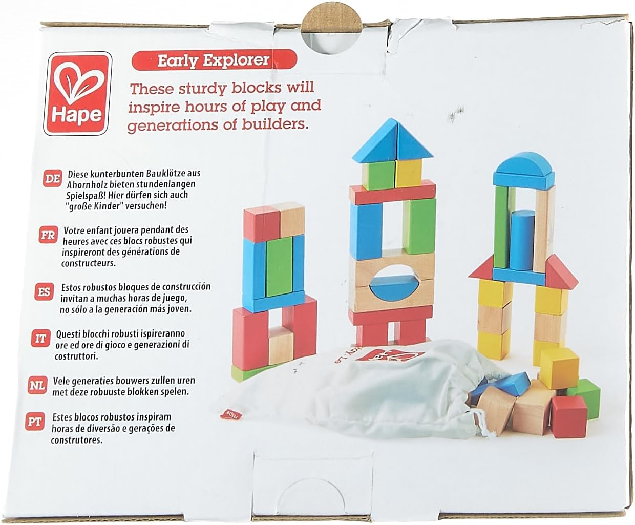 - Early Explorer - Maple Wood Building Blocks