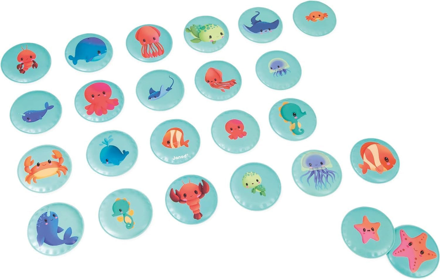 - Memory Game - Baby Animals - Bathtime Toys - Discovery and Early-Development - for Boys and Girls - from 24 Months + - Multilingual - J04723