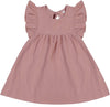 Toddler Baby Girls Dresses Cotton Linen Dress Princess Ruffle Sleeveless Sundress Casual Vacation Dress