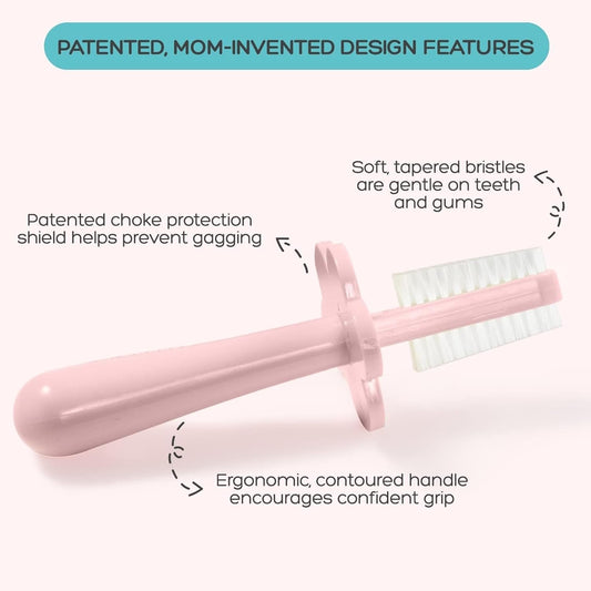 Double Sided Toothbrush (Blush)