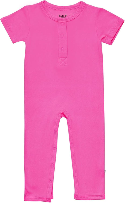 Rayon Made from Bamboo Short Sleeve Romper