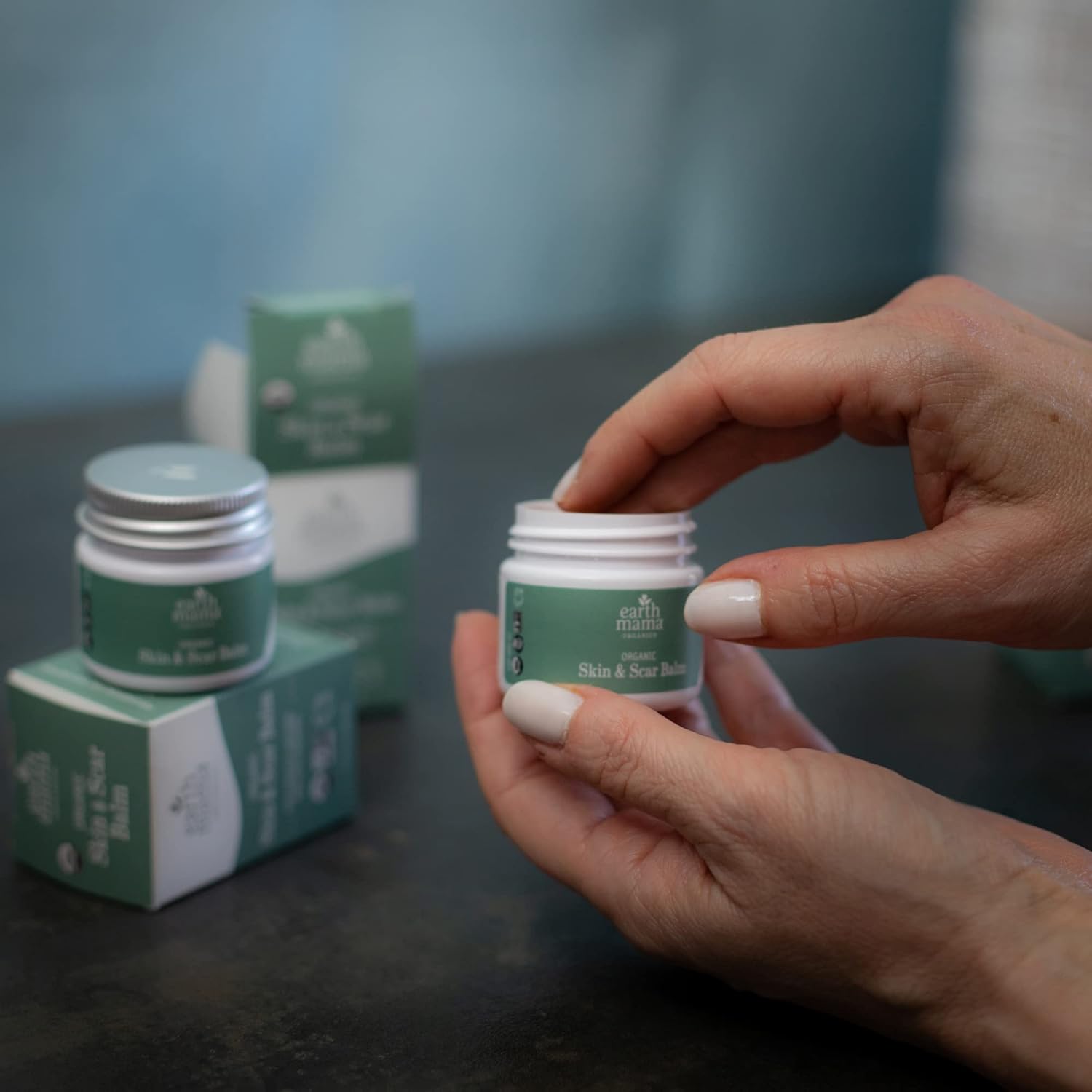 Organic Skin & Scar Balm | Reduces the Discomfort and Appearance of C-Section Scars and Pregnancy Stretch Marks, 1-Fluid Ounce