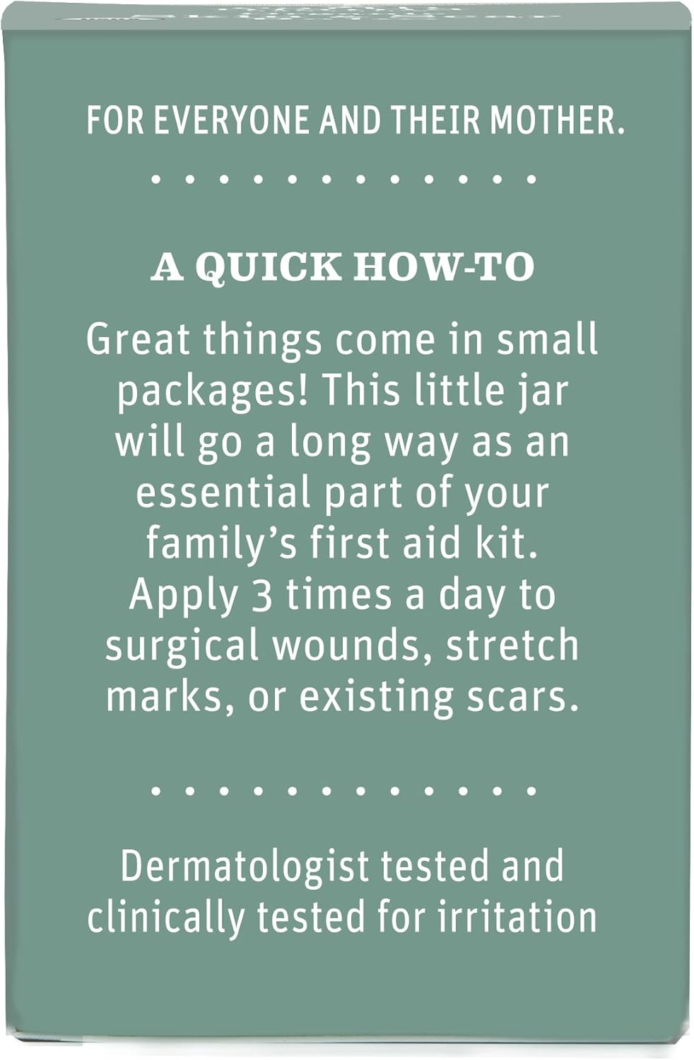 Organic Skin & Scar Balm | Reduces the Discomfort and Appearance of C-Section Scars and Pregnancy Stretch Marks, 1-Fluid Ounce