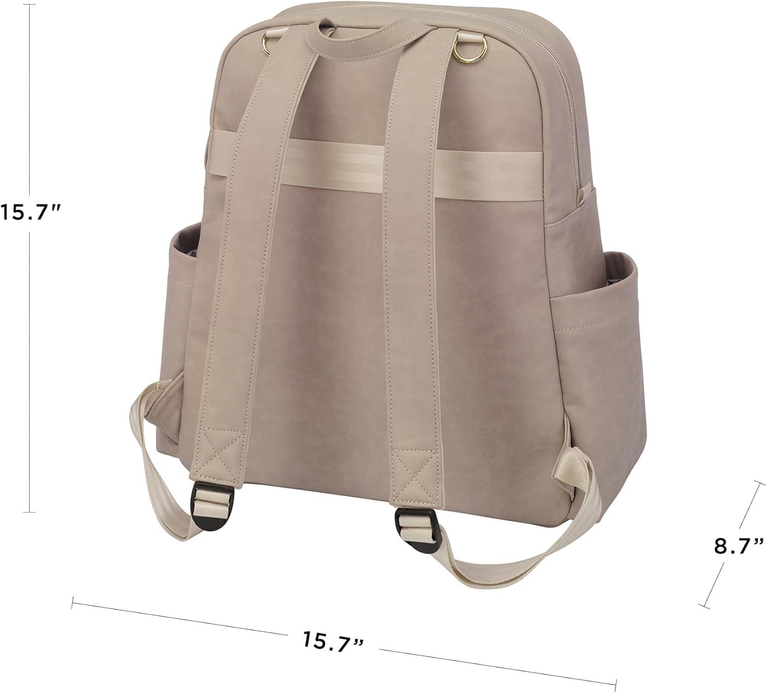 Sync Backpack, Grey Matte Cable Stitch, Modern