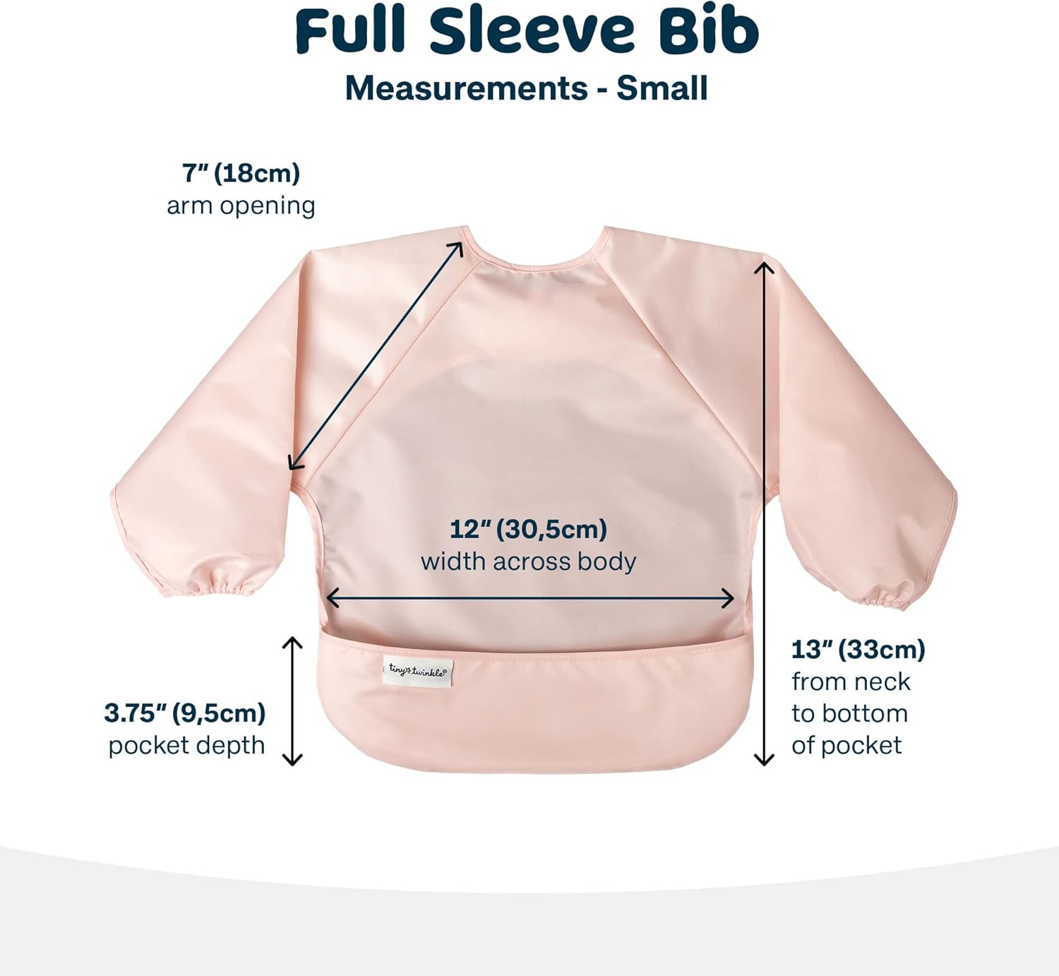 Mess Proof Baby Bib, 2 Pack Long Sleeve Bib Outfit, Waterproof Bibs for Toddlers, Machine Washable, Tug Proof