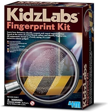 4M Great Gizmos Kidzlabs Fingerprint Kit by