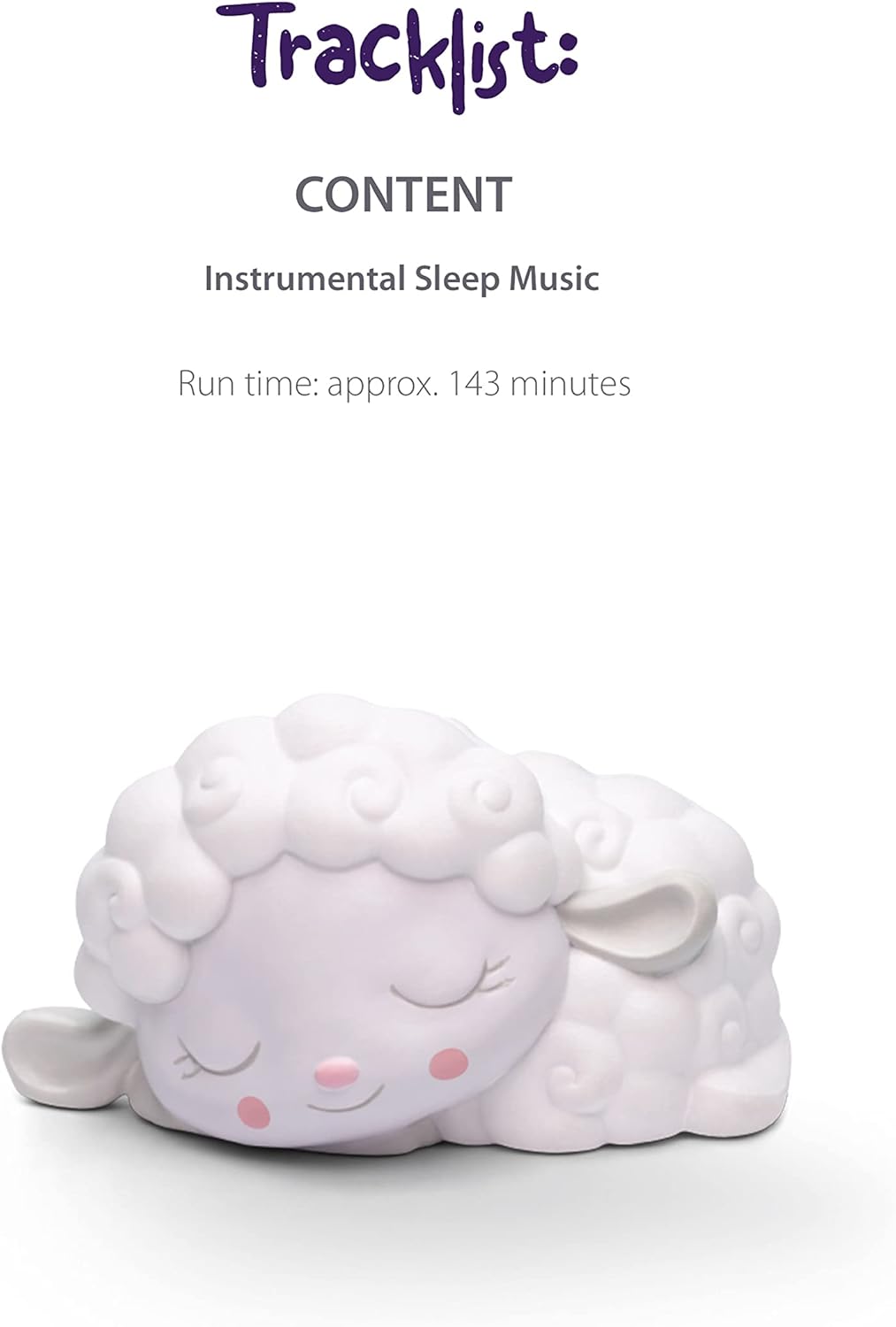 Sleepy Sheep Audio Play Character with Lullaby Melodies from Sleepy Friends [English]