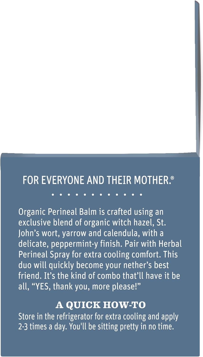 Organic Perineal Balm for Pregnancy and Postpartum, 2-Fluid Ounce