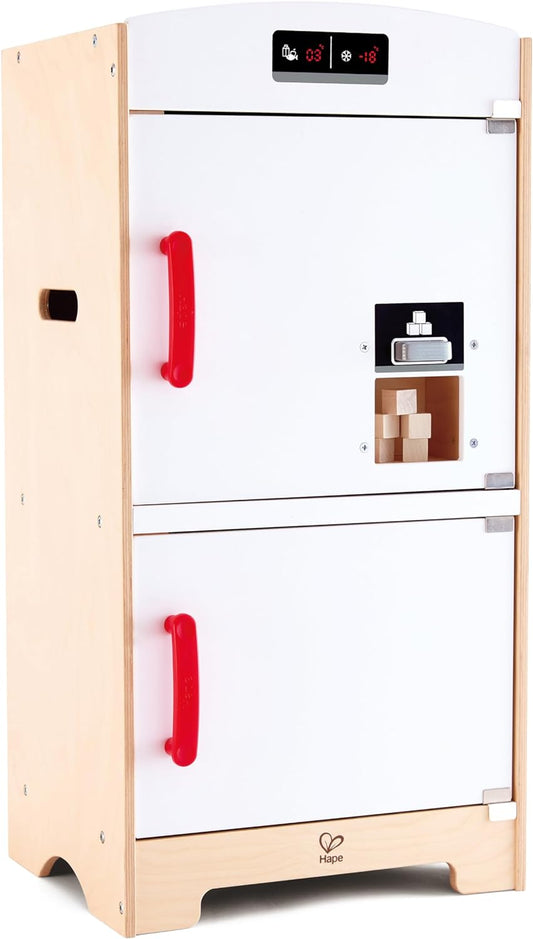 International International International Fridge Freezer Play Kitchen, White/Red