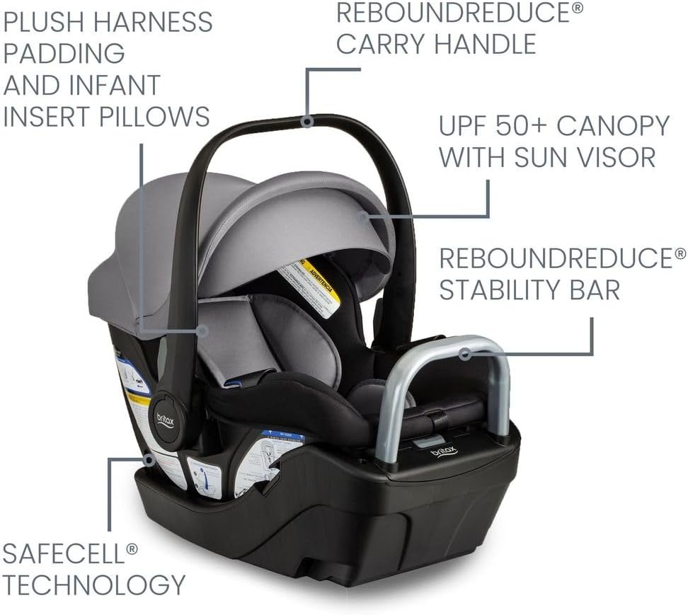 Willow S Infant Car Seat - Graphite Onyx