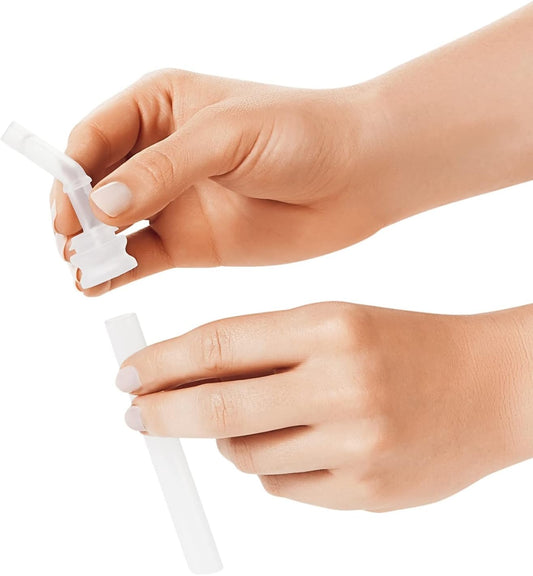 Tot Transitions Straw Cup, Replacement Straws, 9 Oz, 2 Count, White